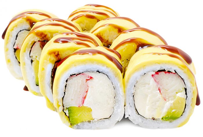 Чіз рол краб-авокадо